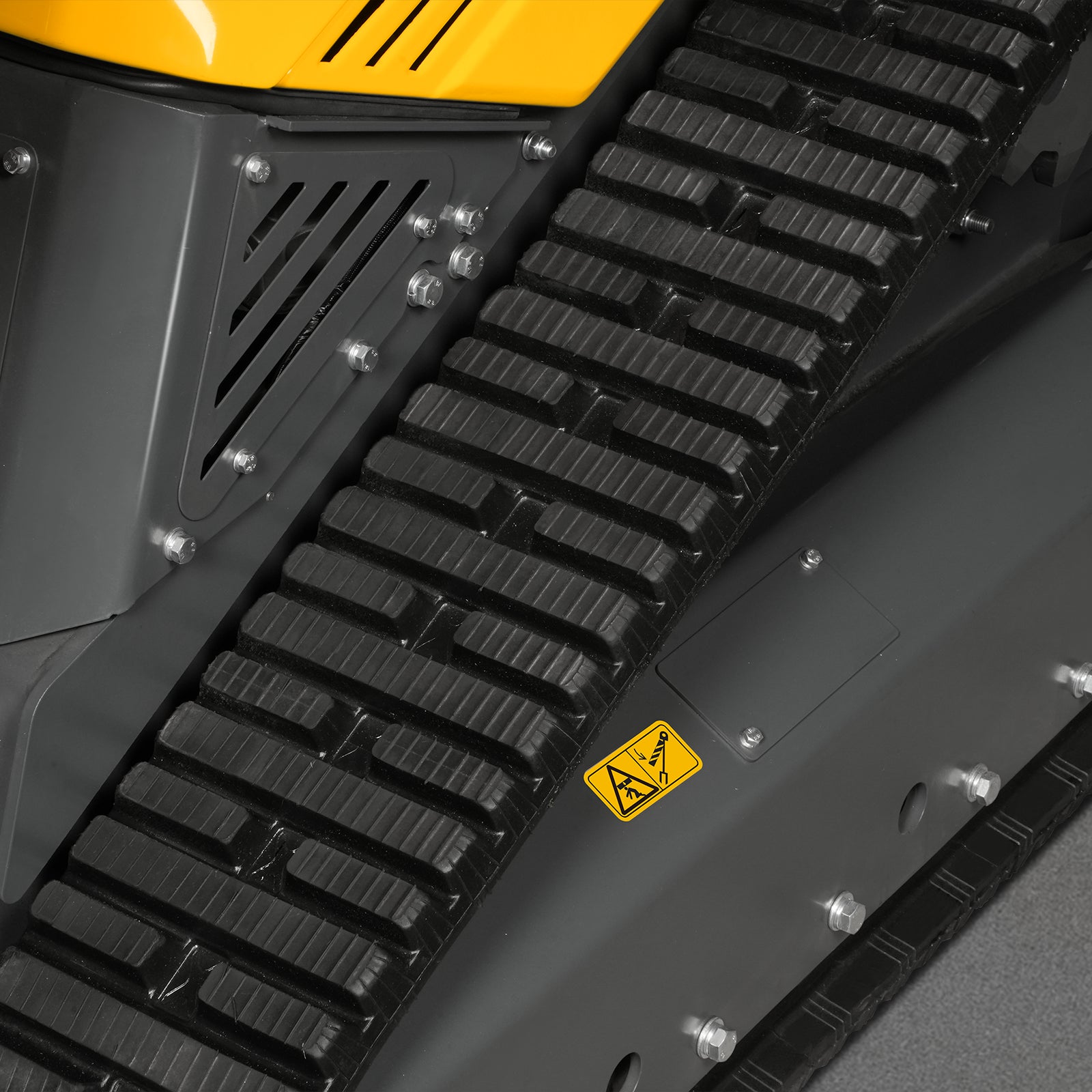 Mini Skid Steer Stand On Compact Track Loader ( 4 in 1 bucket included ) with 25HP KUBOTA D1105 Diesel Engine, Common Industry Interface (CII), CROBA STL1000
