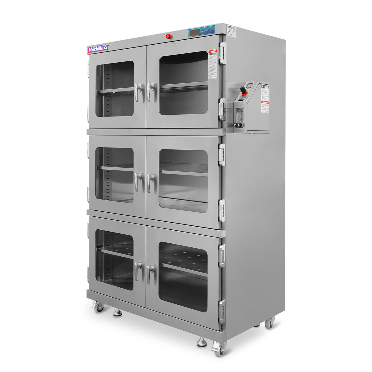 1-60% RH Nitrogen Dry Cabinet 1430L Desiccator Cabinet Low Humidity Storage, 304 Stainless Steel, NC1430BSS-6