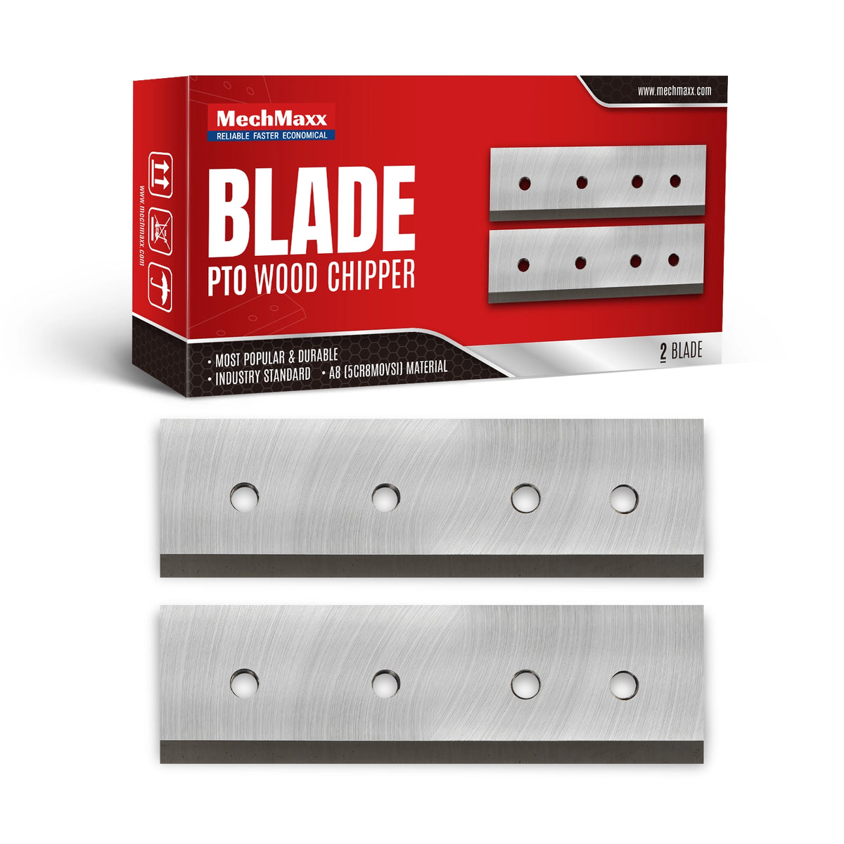 ( 1 Pack / 2 Pcs ) Blade for Wood Chipper BX42H (SKU: 150170)