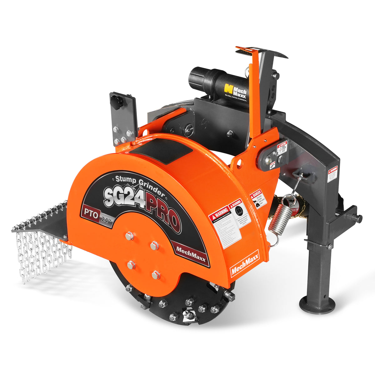 3-Point PTO Stump Grinder & 6", 3 Point Hydraulic PTO Wood Chipper Bundle, SG24PRO & WC68H