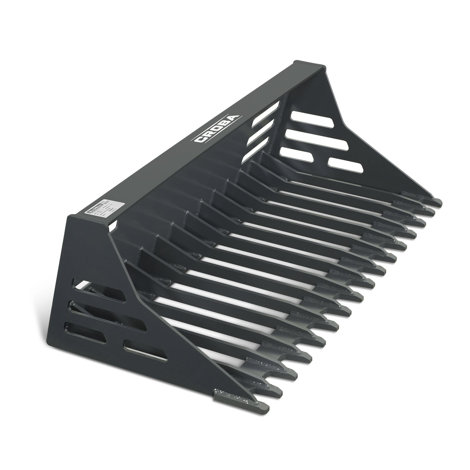 44'' Mini Skid Steer Rock Bucket, 25'' Overall Depth