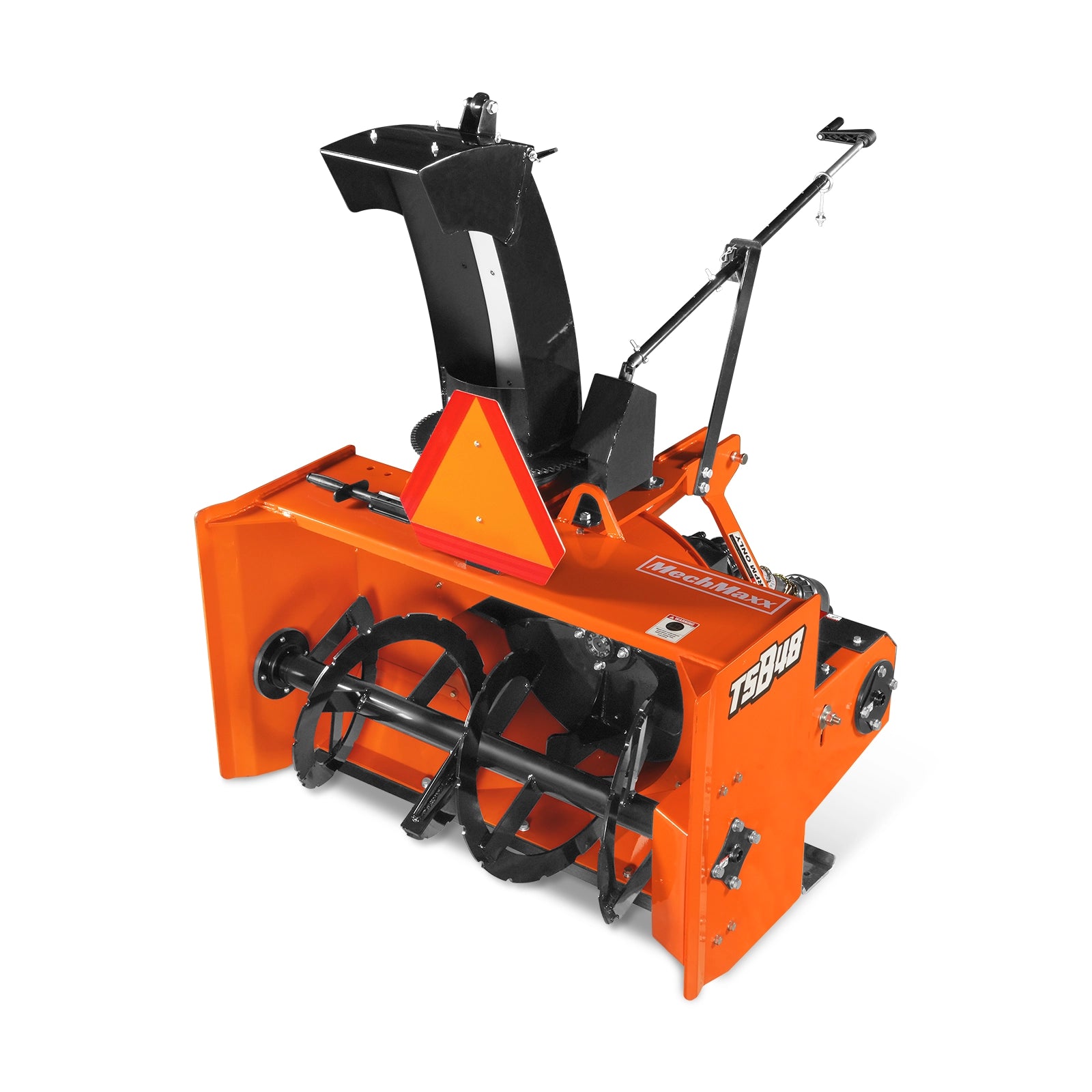 48" 3 Point PTO Snow Blower 24" Impeller Diameter 360° Snow Chute (PTO Shaft Included with Slip Clutch), 20-45 HP, TSB48T
