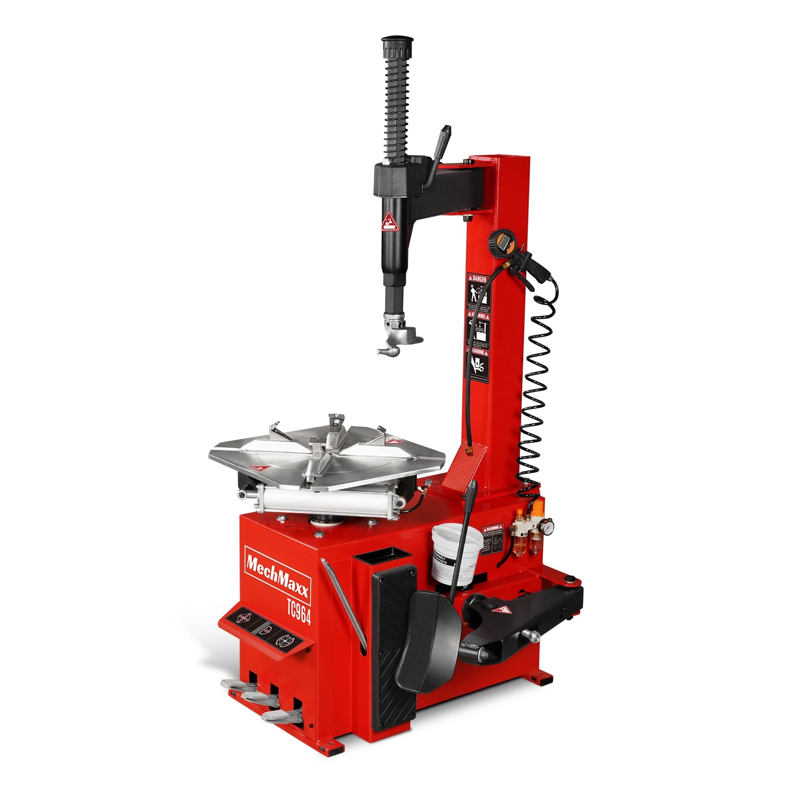 1.5 HP Swing Arm Tire Changer Wheel Balancer Combo, TC964, WB855