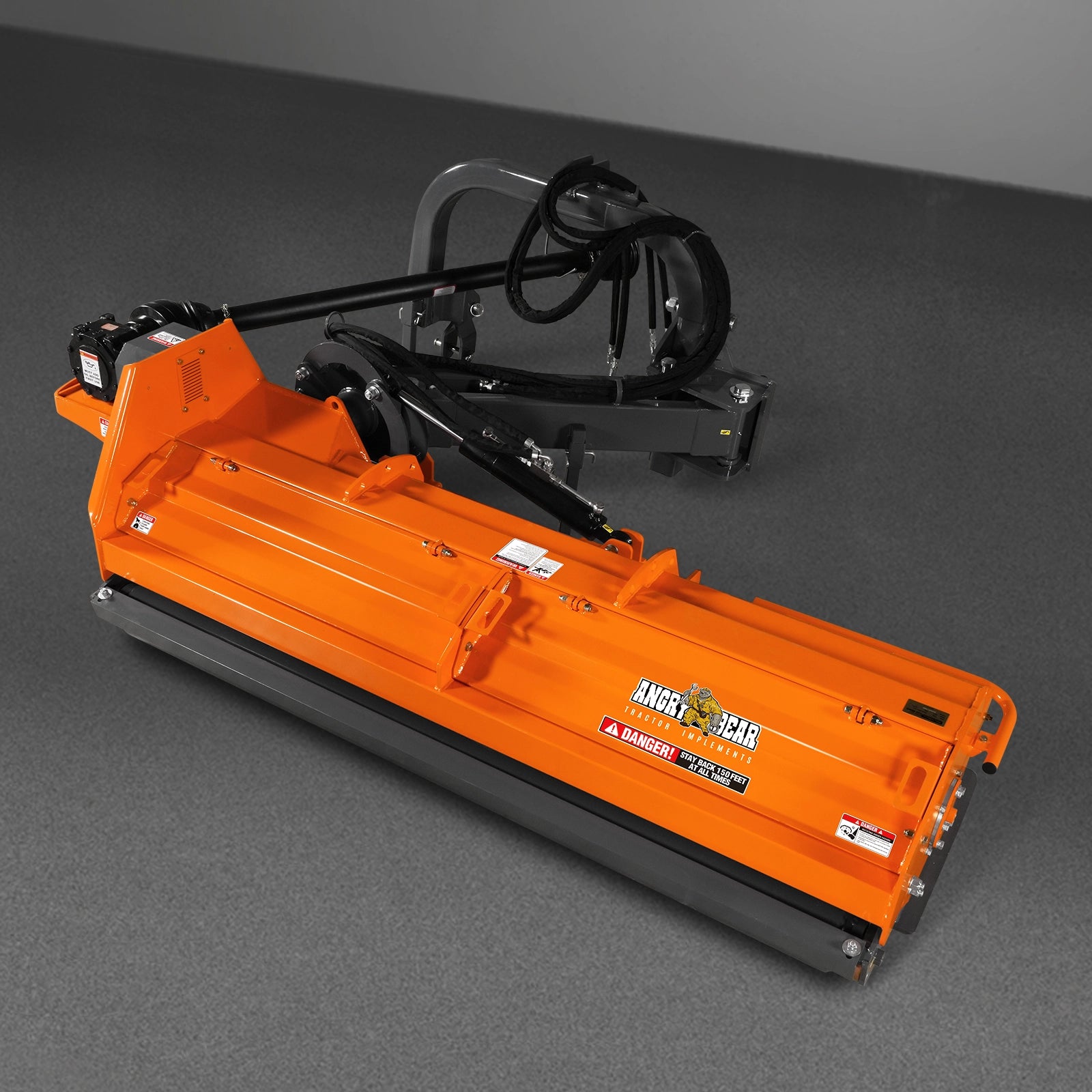86" Heavy Duty 3Point Offset Ditch Bank Verge Flail Mower Italy CMR Gearbox, 90-120HP, PTO Driven, VBM86