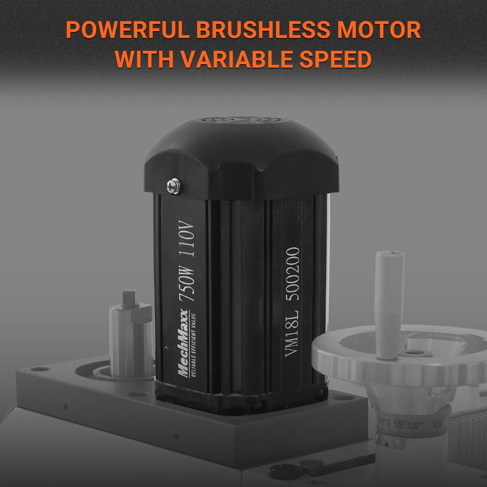 6"x20'' Benchtop Mill Drill Machine with DRO Brushless Motor, Variable Speed, R8 Spindle, 1 HP, 110V, Compact Milling Drilling Tool for Garage Shop, DIY Metalworking without Stand