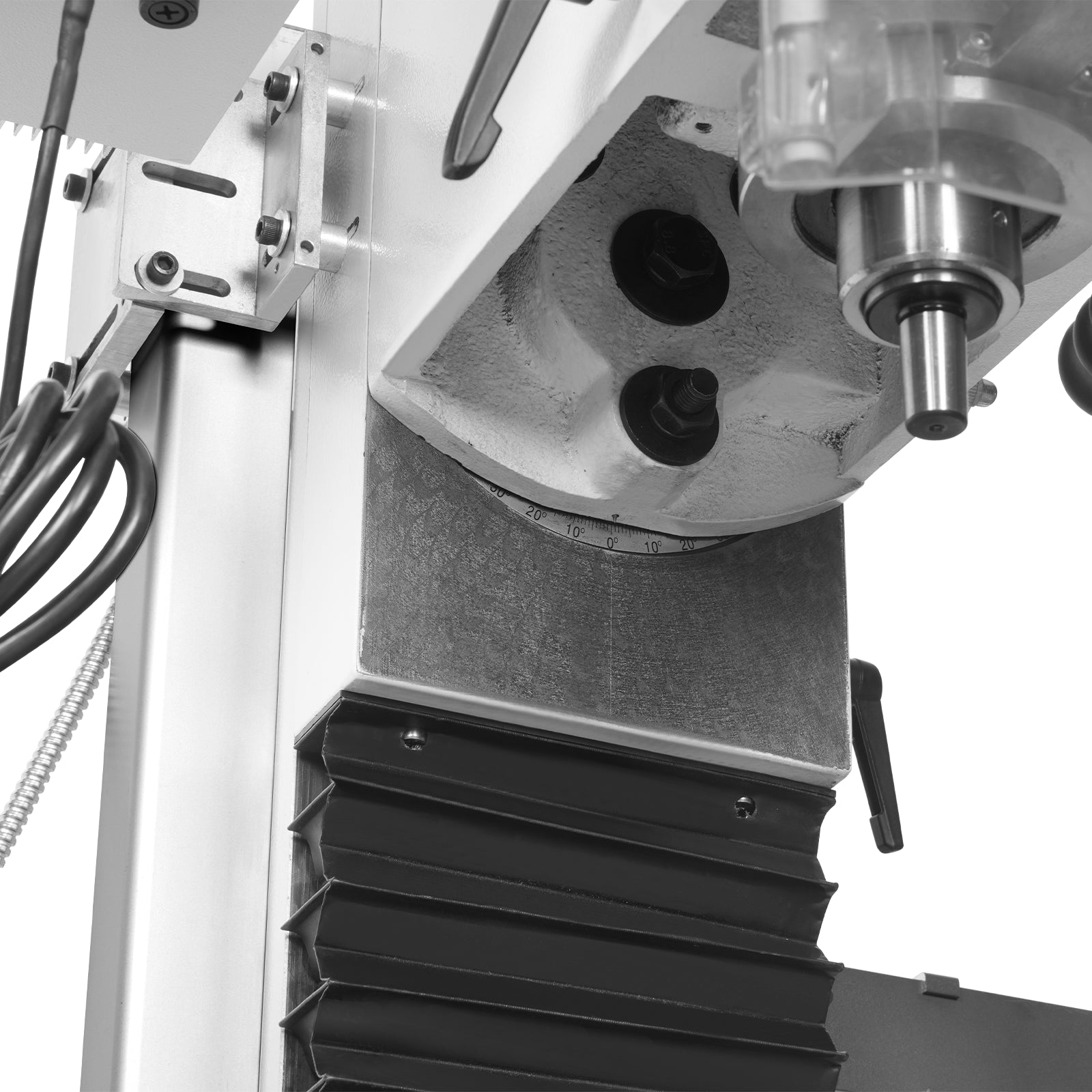 8-1/4"x33'' Industrial Benchtop Mill Drill Machine with DRO, Variable Speed, Brushless Motor, R8 Spindle, 2 HP, 110V, Compact Milling Drilling Tool for Garage Shop, DIY Metalworking without Stand