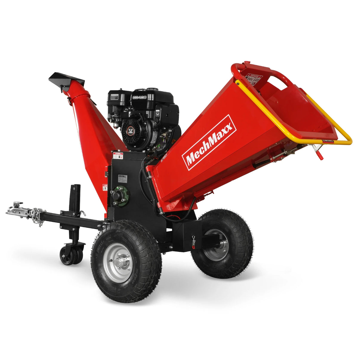 6 inch E-start ZONSEN 420cc 13.4hp Gasoline Engine Powered Drum Wood Chipper , P4206