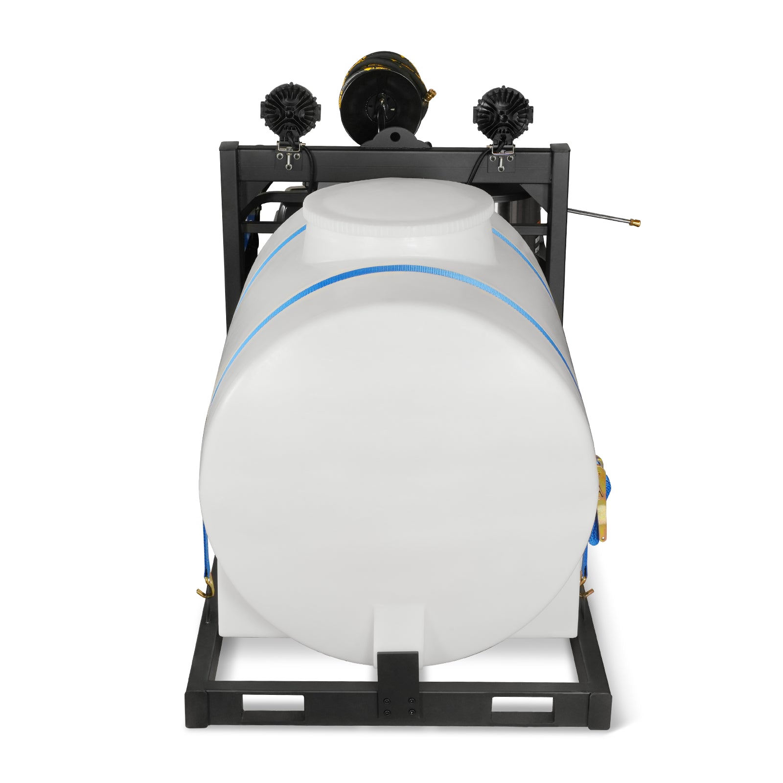 4000 PSI 4 GPM Kohler E-Start Engine Hot Water Pressure Washer Skid Mounted with 245 Gal Tank, HPW40KBT