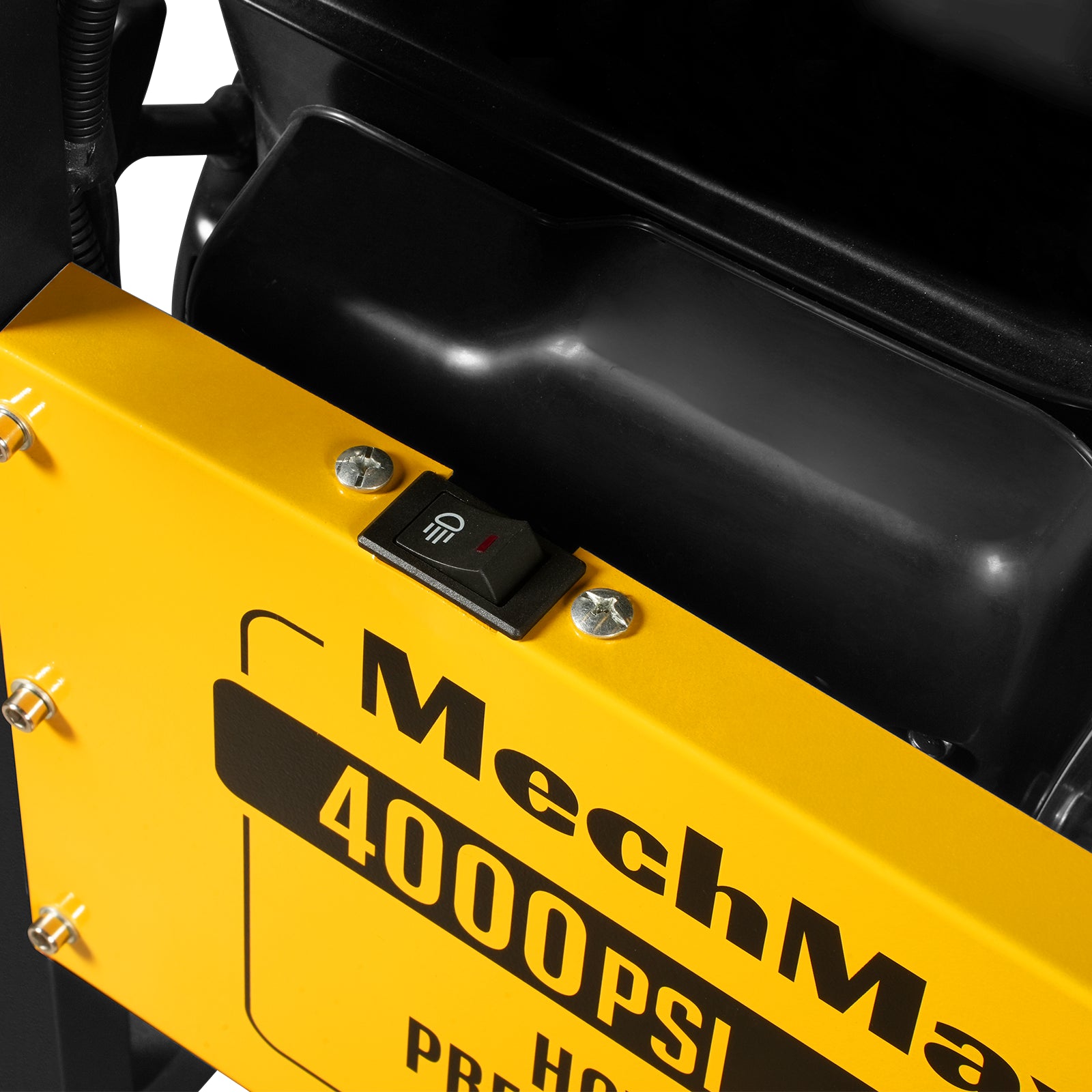 4000 PSI 4 GPM 15 HP ZONSEN E-Start Gas Engine Hot Water Pressure Washer Skid Mounted with 175 Gal Tank, HPW40DT