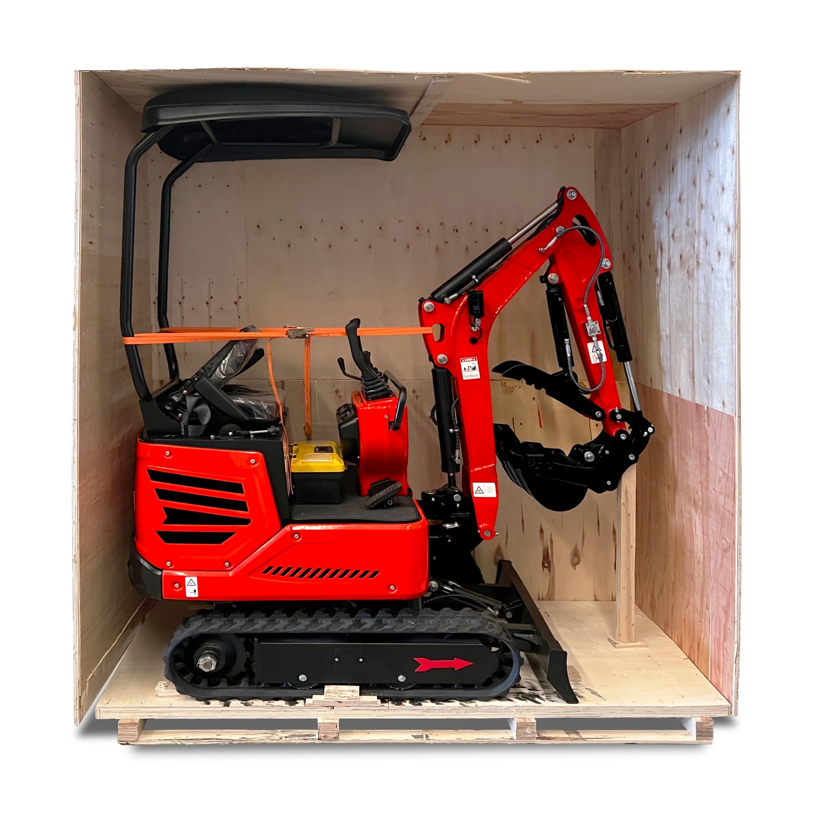 Mini Compact Excavator HONDA GX390 Engine, 65.7” Max. Digging Depth, 2100 LBS Operating Weight, MEC10