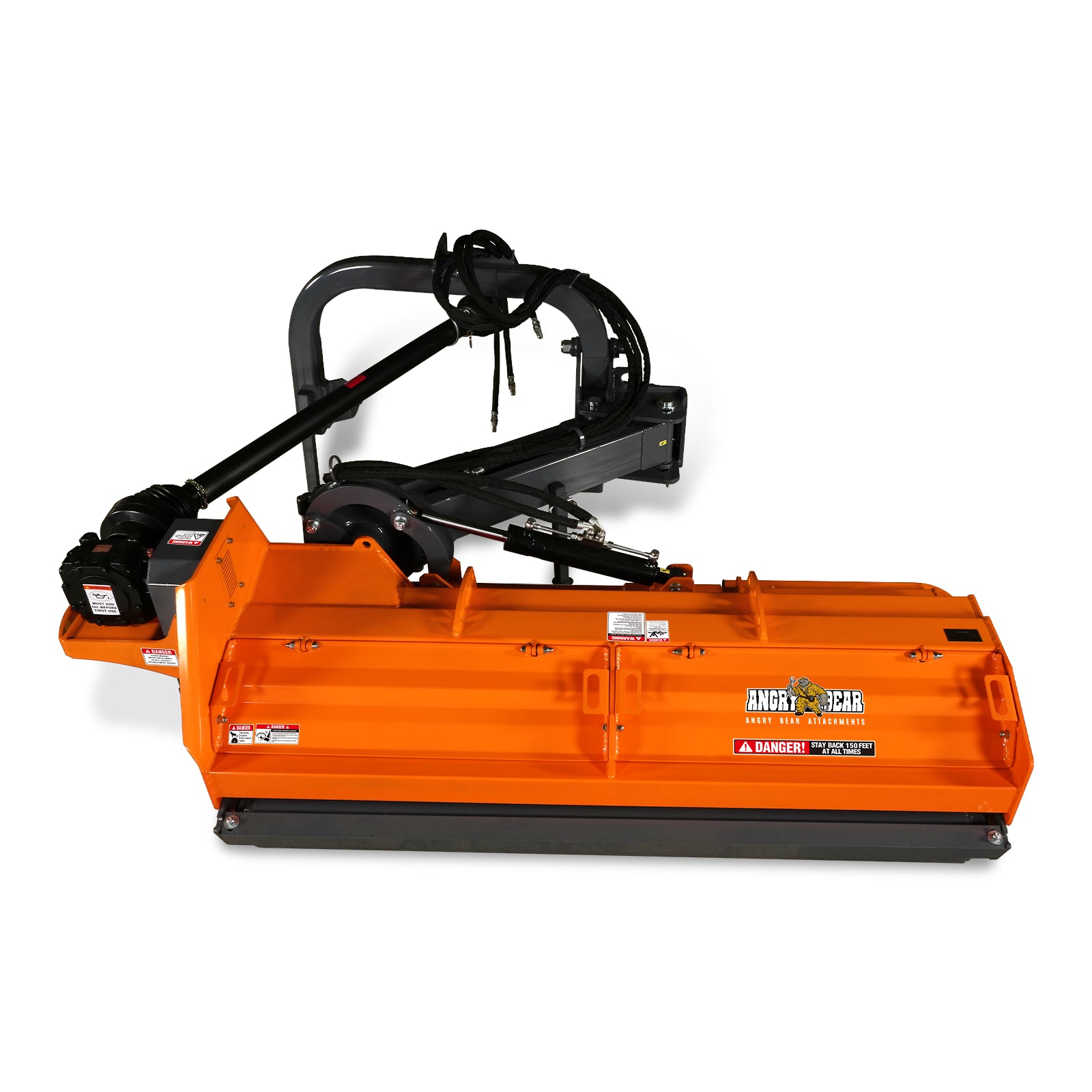 78" Heavy Duty 3 Point Offset Ditch Bank Verge Flail Mower Italy CMR Gearbox, 80-110HP, PTO Driven, VBM78