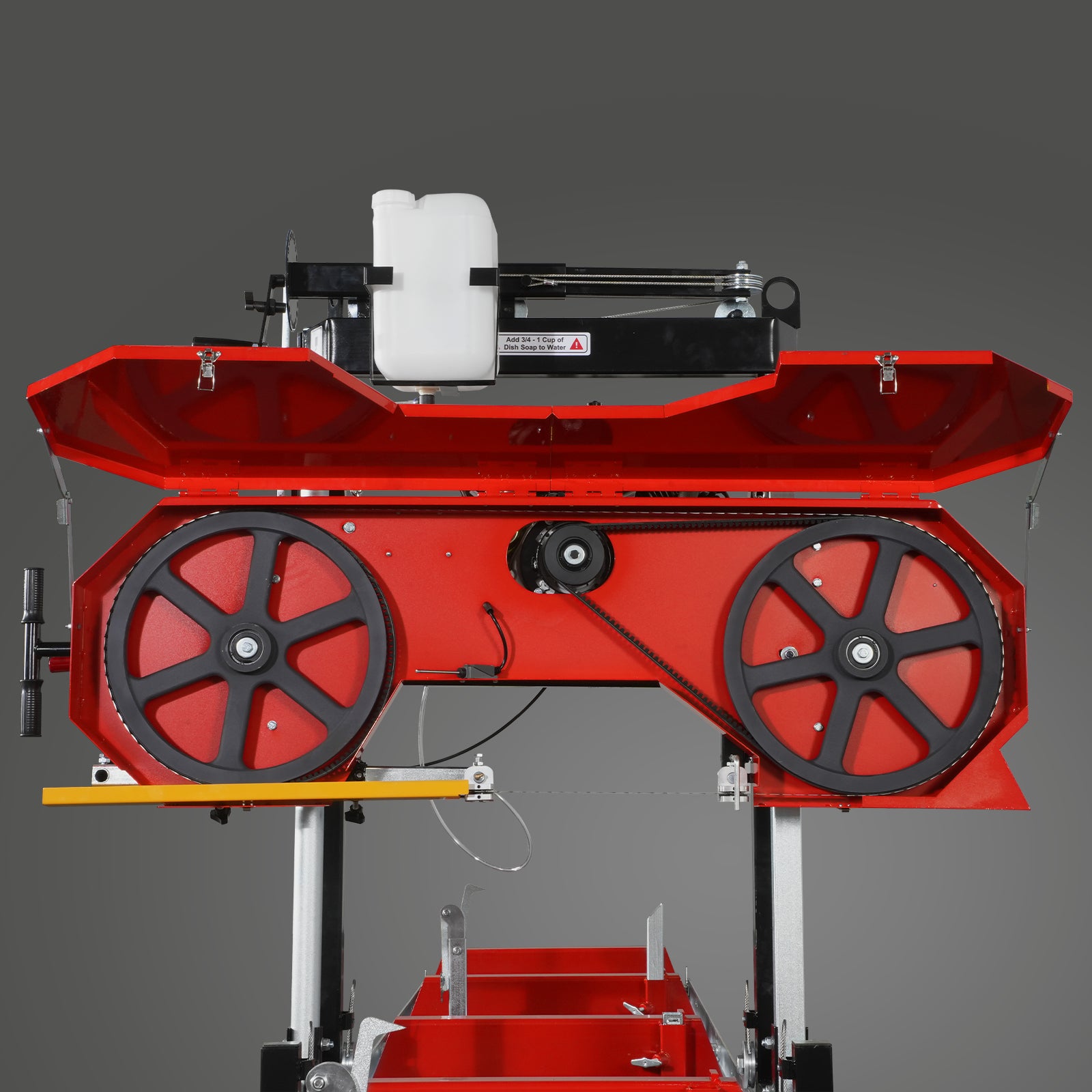 26" Portable Sawmill (5x Blades Included), 420cc 15HP E-Start Gasoline Engine, 22" Board Width, 20' Track Length (13' Track Length + 6.6' Track Extension Included) , SM-26
