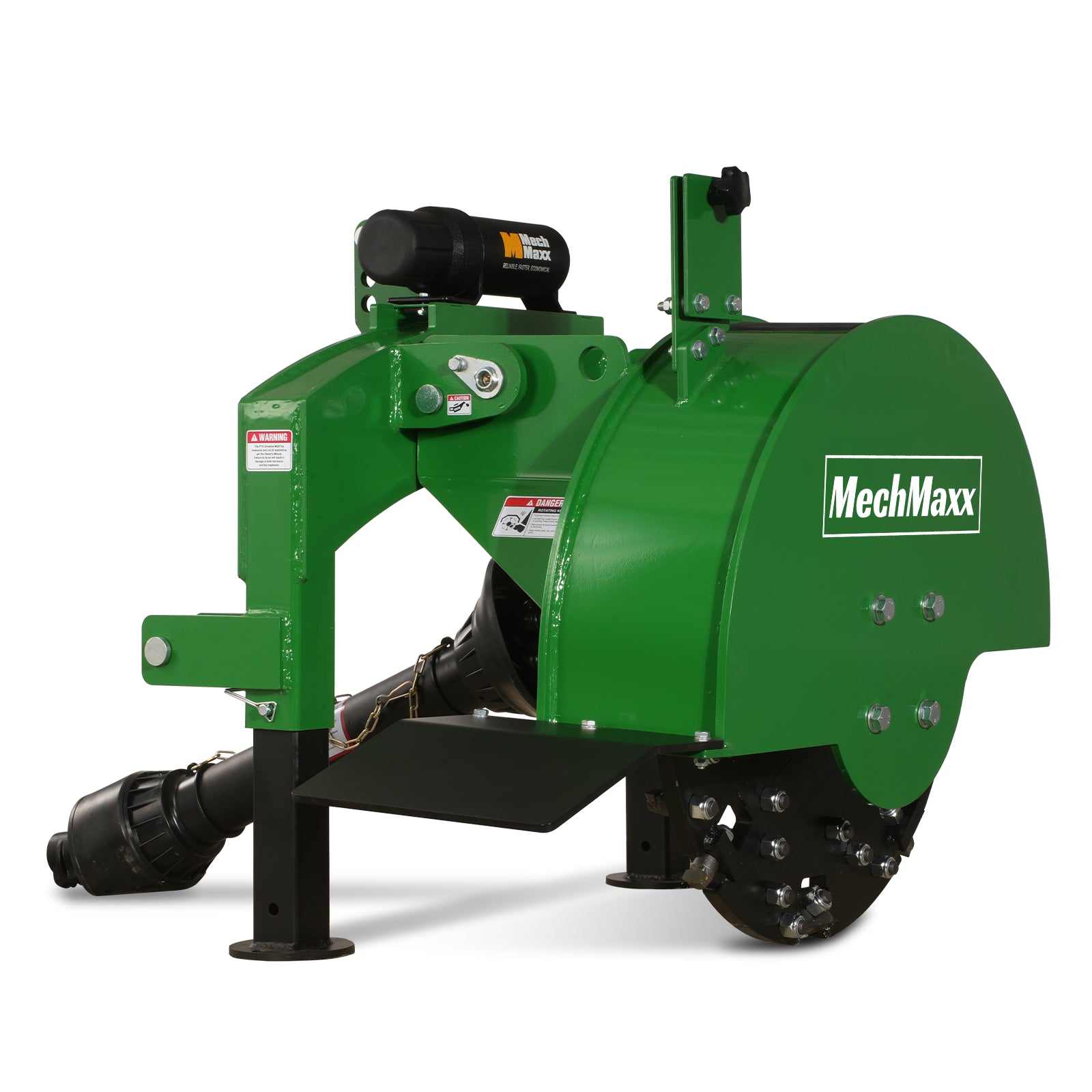 3-Point PTO Stump Grinder with 34 Carbide Teeth (PTO Shaft and Slip Clutch Included), for 15-45HP Tractor, SG24
