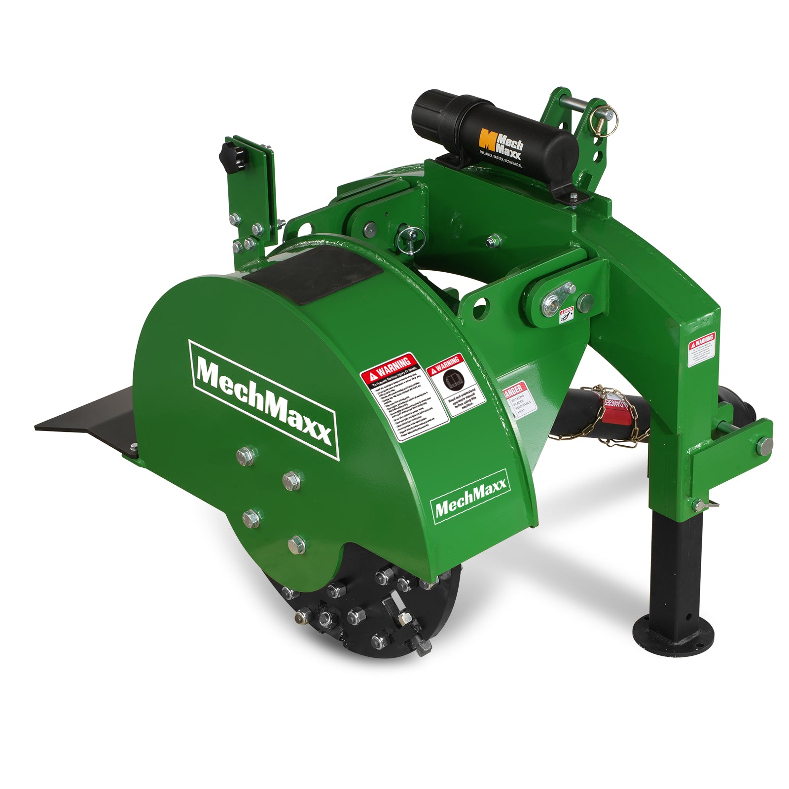 3-Point PTO Stump Grinder with 34 Carbide Teeth (PTO Shaft and Slip Clutch Included), for 15-45HP Tractor, SG24