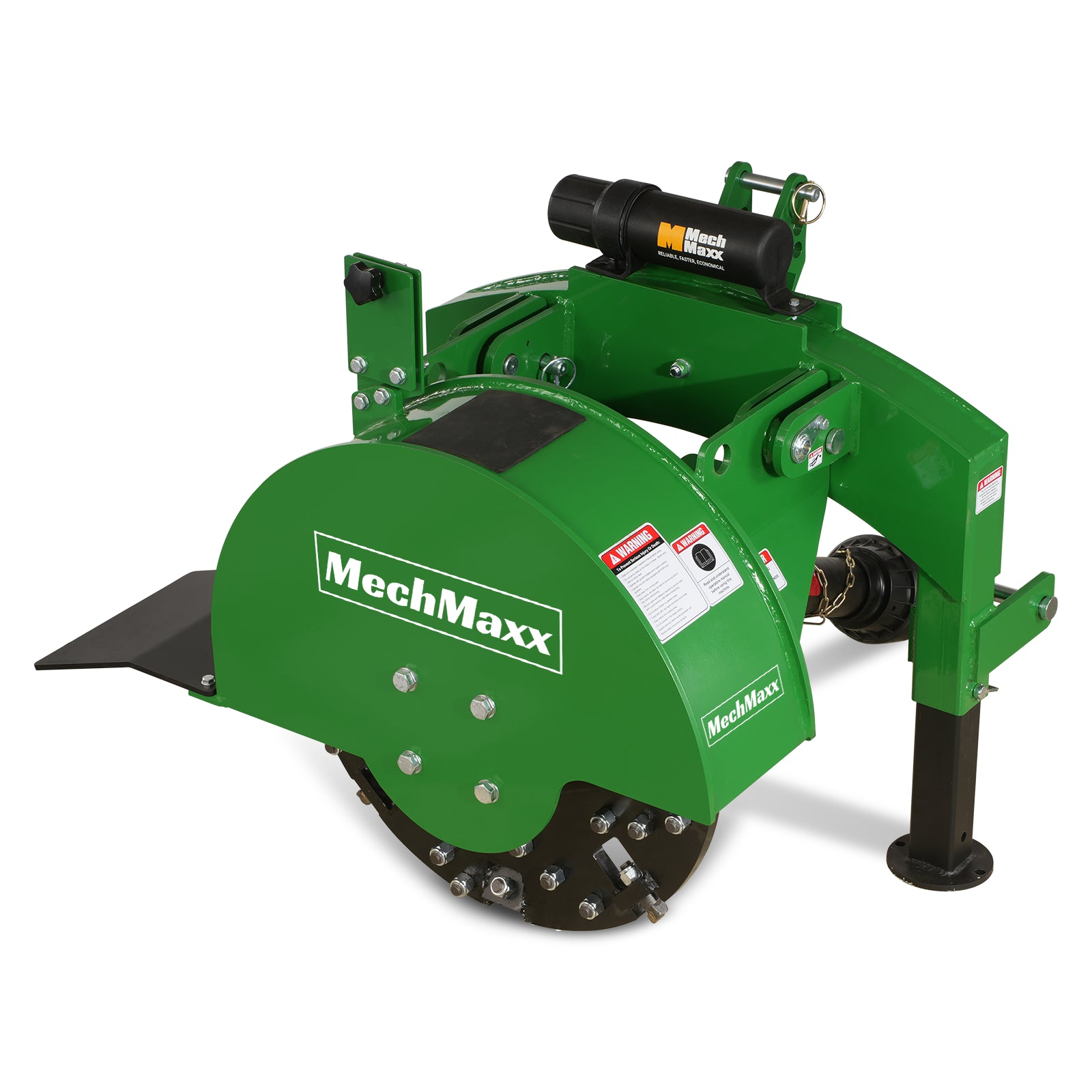 3-Point PTO Stump Grinder with 34 Carbide Teeth (PTO Shaft and Slip Clutch Included), for 15-45HP Tractor, SG24