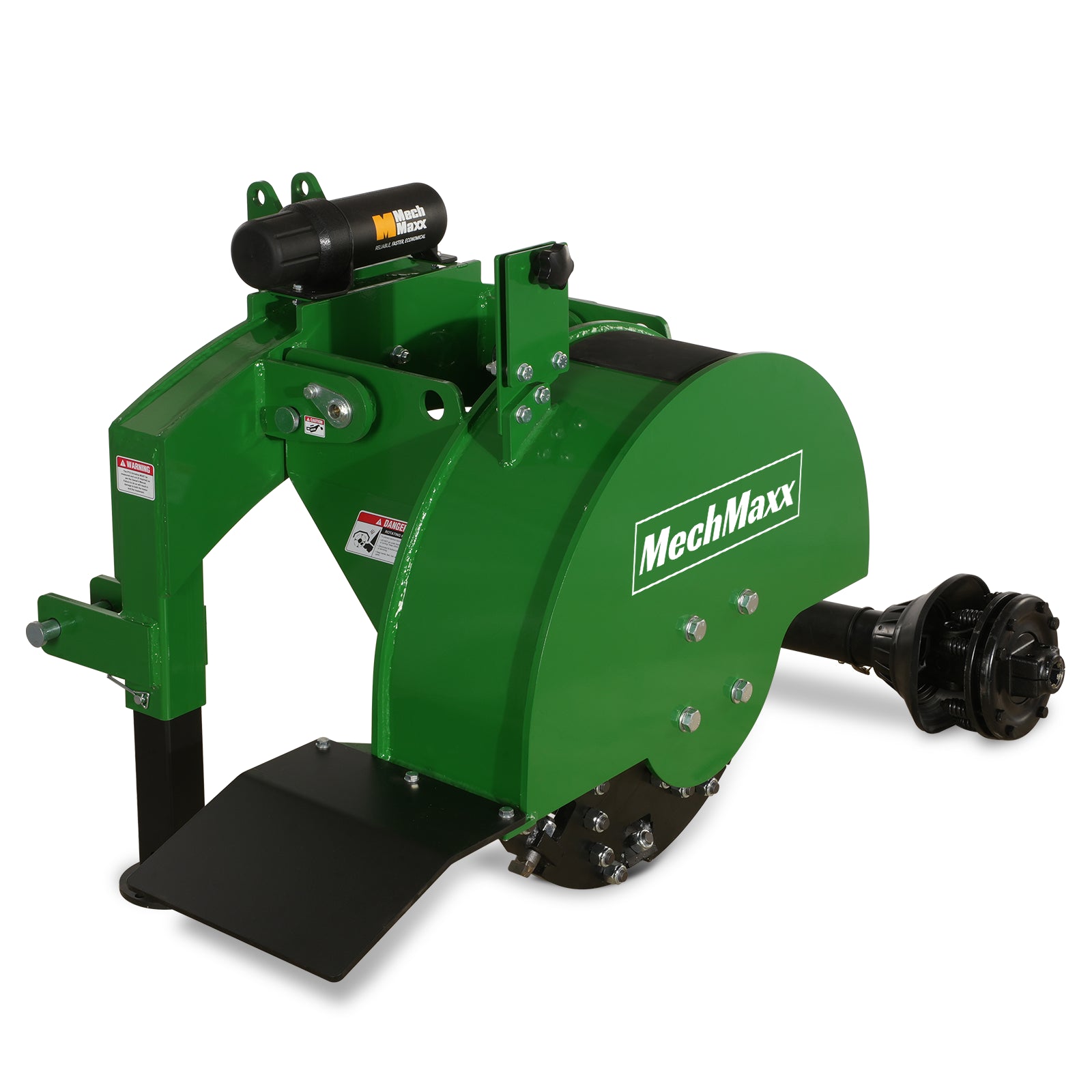 3-Point PTO Stump Grinder with 34 Carbide Teeth (PTO Shaft and Slip Clutch Included), for 15-45HP Tractor, SG24