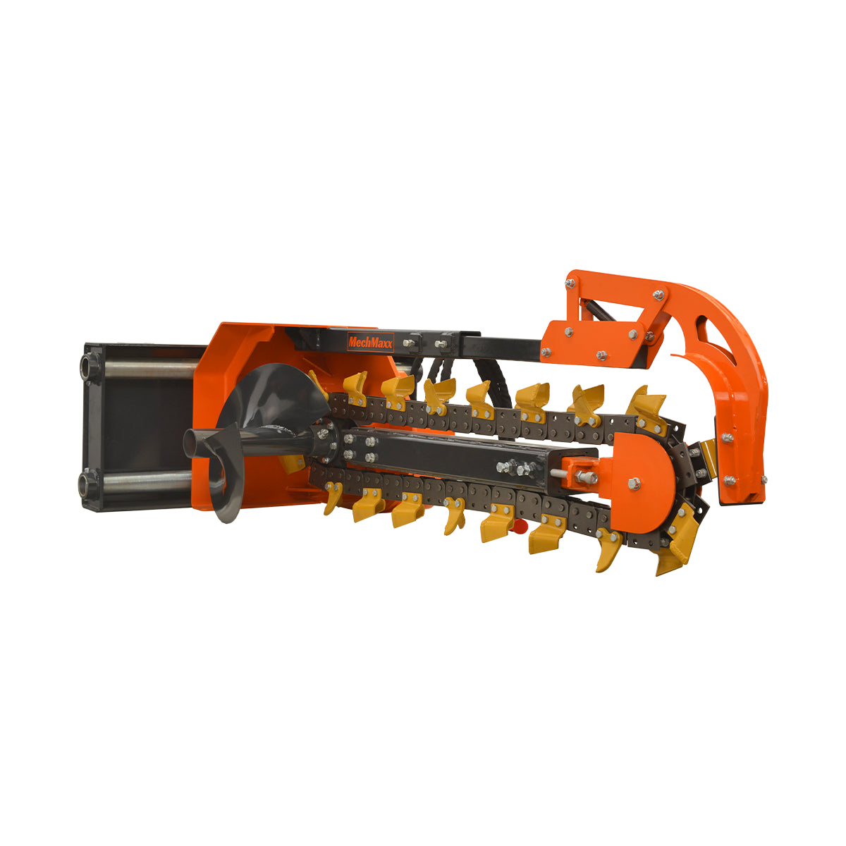 MechMaxx 48" Side Shaft Trencher Skid Steer Attachment
