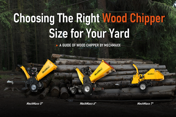 Choosing The Right Wood Chipper Size for Your Yard