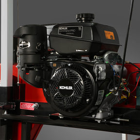 26" Portable Sawmill (5x Blades Included), KOHLER CH440 429cc E-Start Gasoline Engine, 22" Board Width, 20' Track Length (13' Track Length + 6.6' Track Extension Included) , SM-26