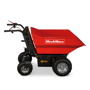 MechMaxx 1100Lbs Loading Battery Powered Barrow Electric Mini Dumper for Sale,1000W 48V Brushless DC  Motor , E50