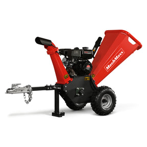 4 inch DUCAR 212cc 7hp Gas Engine Powered Wood Chipper with Towbar, GS650