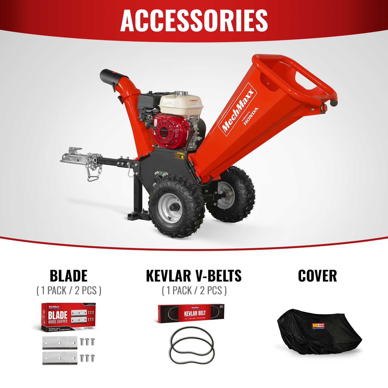 HONDA GX200 Gasoline Engine Powered 4 inch Wood Chipper, GS650 HONDA GX200 Gasoline Engine Powered 4 inch Wood Chipper, GS650