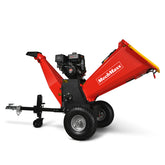 6 inch E-start DUCAR 420cc 15hp Gasoline Engine Powered Drum Wood Chipper , P4206