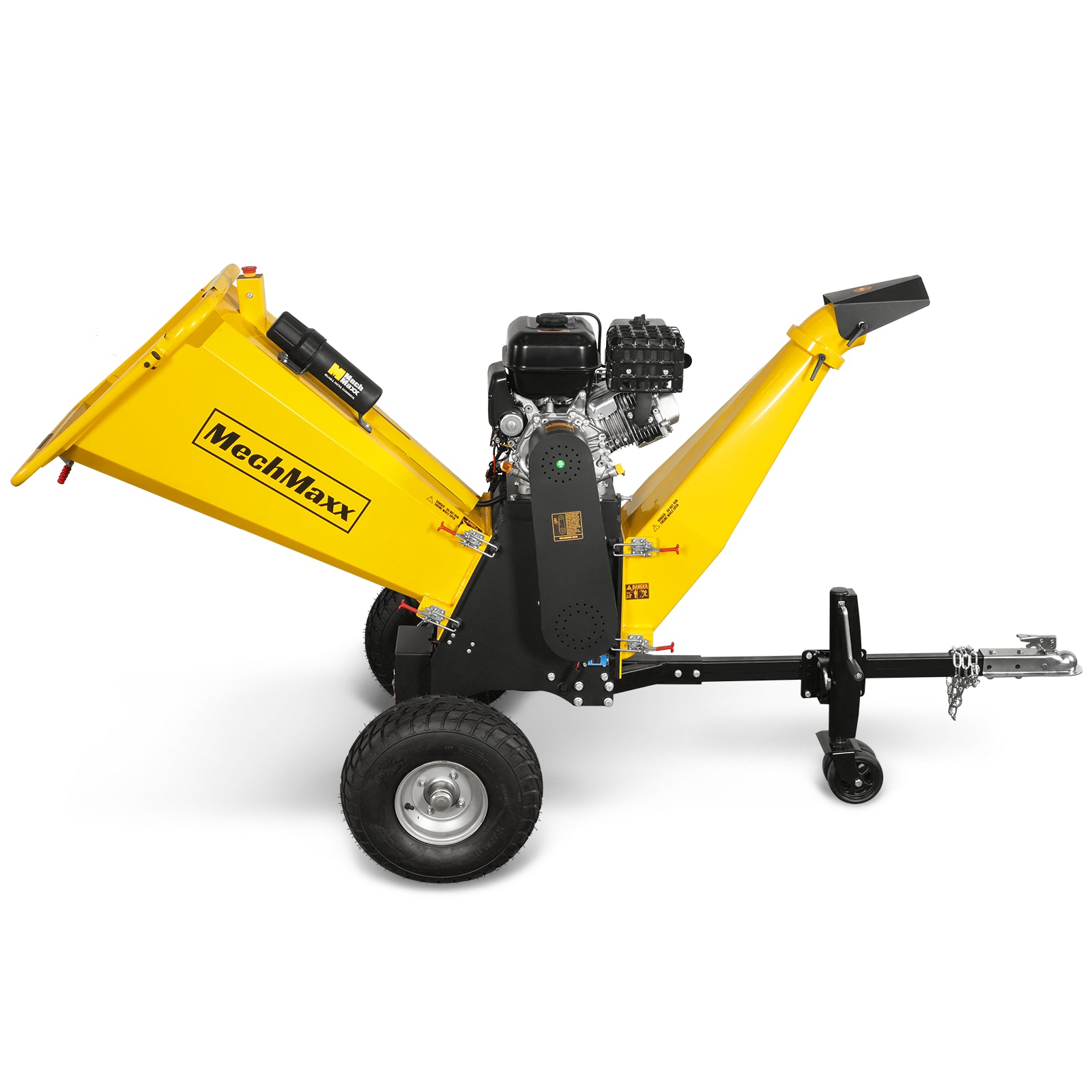 6 inch E-start ZONSEN 459cc 15hp Gasoline Engine Powered Drum Wood Chipper, P4206