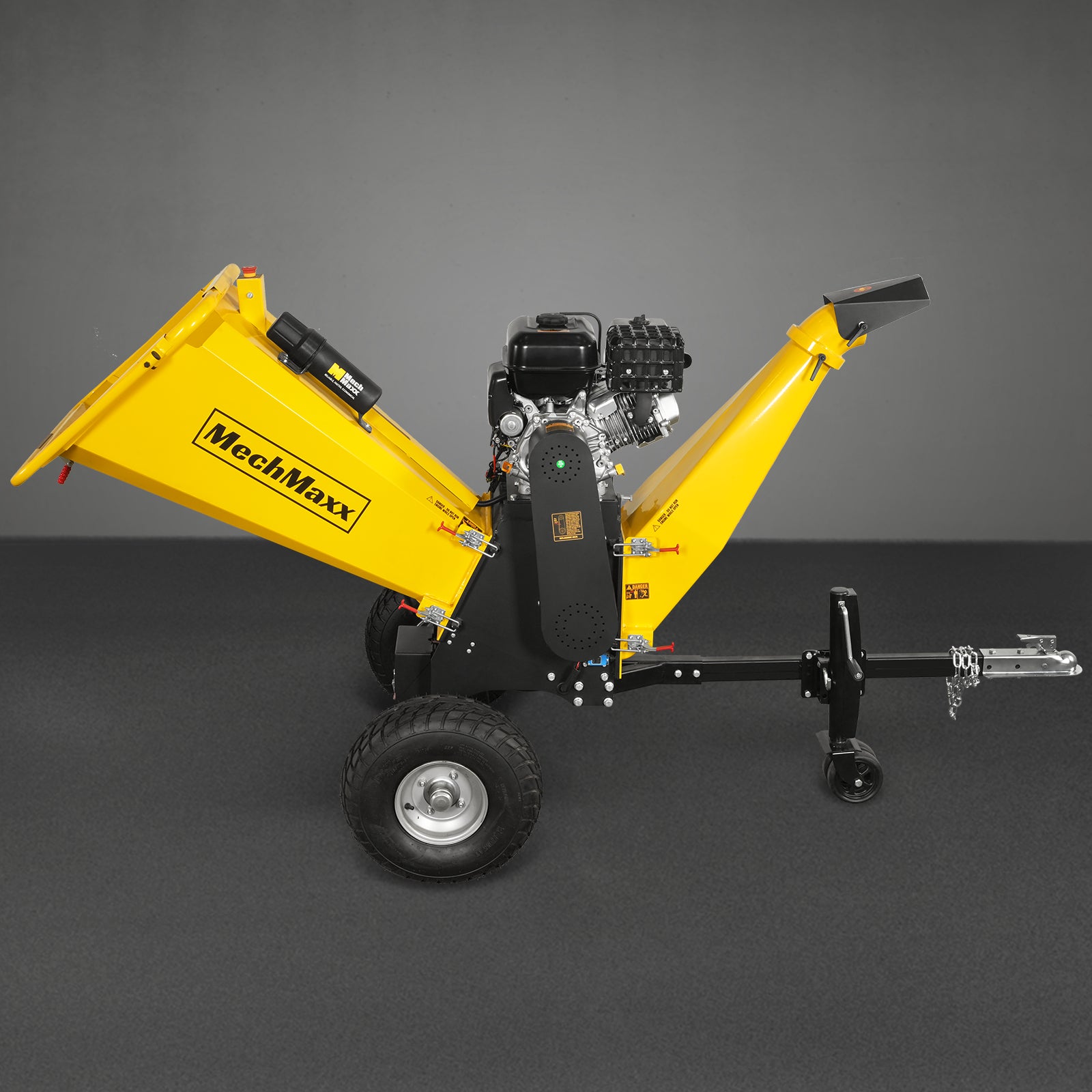 6 inch E-start ZONSEN 459cc 15hp Gasoline Engine Powered Drum Wood Chipper, P4206