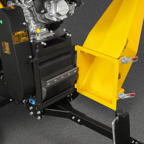 6 inch E-start ZONSEN 459cc 15hp Gasoline Engine Powered Drum Wood Chipper, P4206