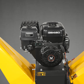 6 inch E-start ZONSEN 459cc 15hp Gasoline Engine Powered Drum Wood Chipper, P4206