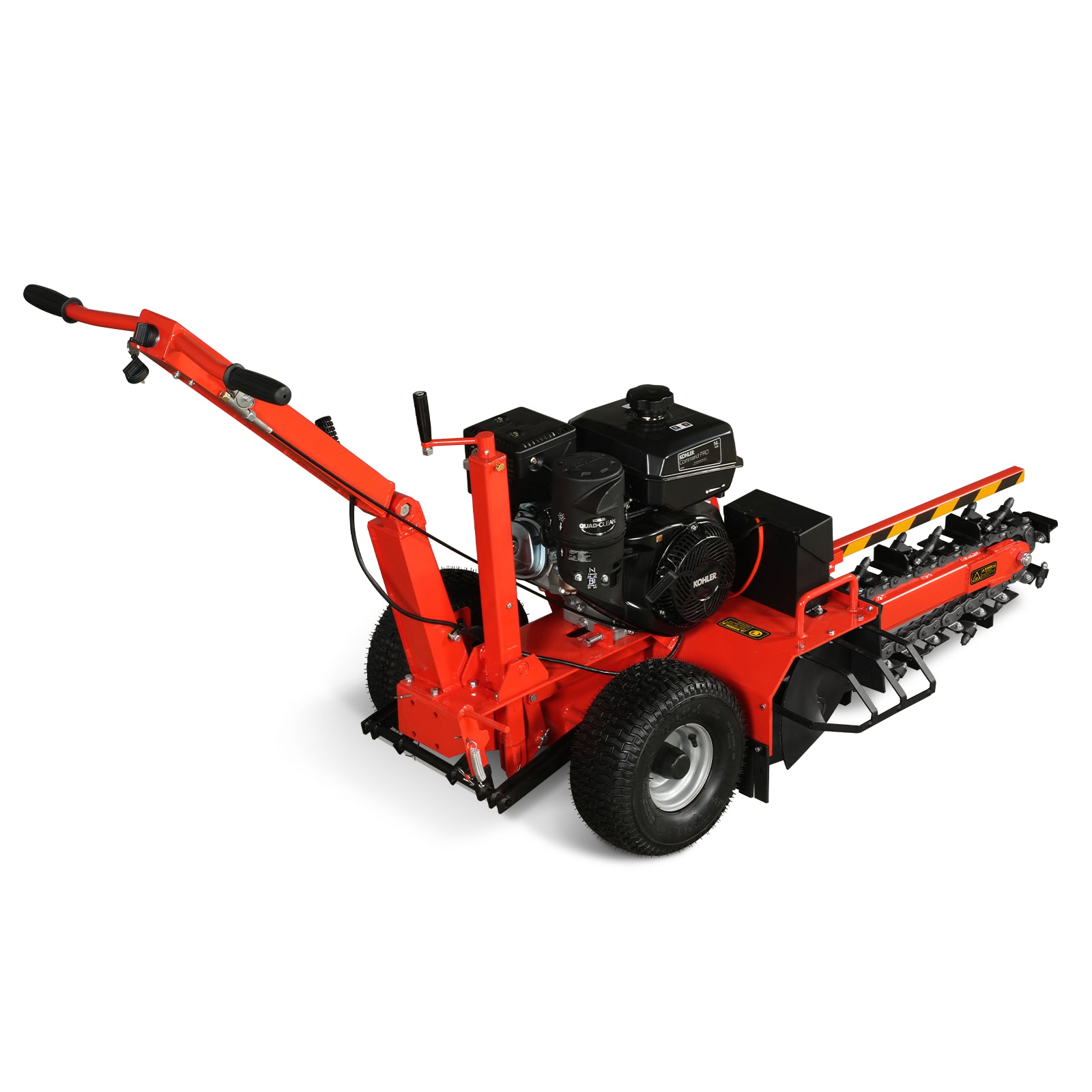 14HP 429cc KOHLER E-start 24'' Ditching Mini Trencher , TCR1500