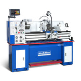 Industrial Metal Lathe Machine with DRO 14' x 40'' High Precision 84-1850 RPM  Variable Speed Metal Working Machine 2HP Small Lathe with Stand