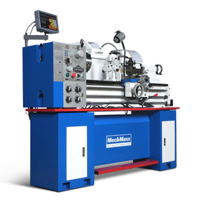 Industrial Metal Lathe Machine with DRO 14' x 40'' High Precision 84-1850 RPM  Variable Speed Metal Working Machine 2HP Small Lathe with Stand
