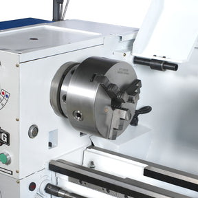 Industrial Metal Lathe Machine with DRO 14' x 40'' High Precision 84-1850 RPM  Variable Speed Metal Working Machine 2HP Small Lathe with Stand