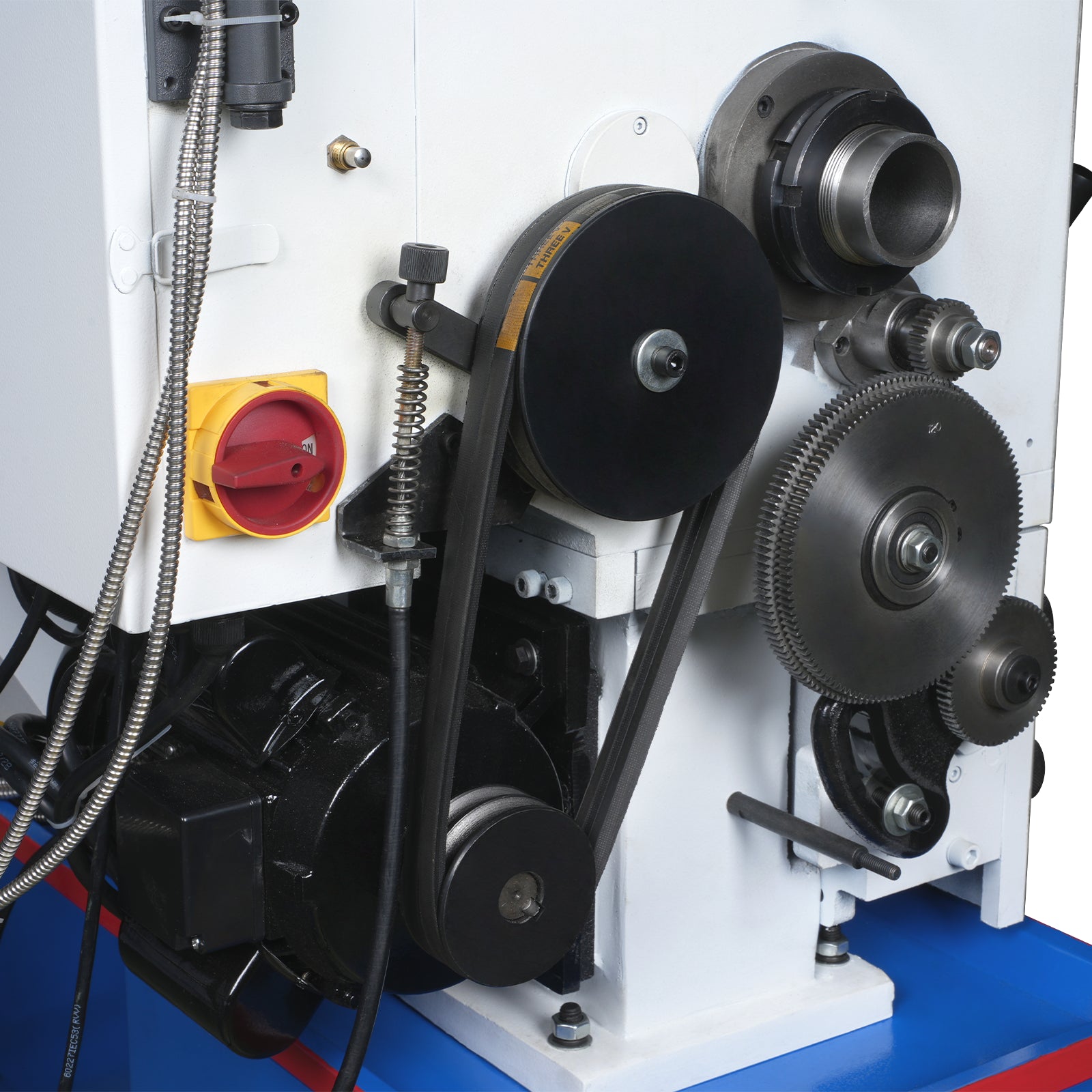 Industrial Metal Lathe Machine with DRO 14' x 40'' High Precision 84-1850 RPM  Variable Speed Metal Working Machine 2HP Small Lathe with Stand