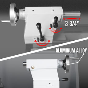 Industrial Metal Lathe Machine with DRO 14' x 40'' High Precision 84-1850 RPM  Variable Speed Metal Working Machine 2HP Small Lathe with Stand