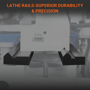 Industrial Metal Lathe Machine with DRO 14' x 40'' High Precision 84-1850 RPM  Variable Speed Metal Working Machine 2HP Small Lathe with Stand