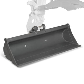 47'' Width Digging Bucket for Mini Compact Excavator MEC17, MEC17PRO (SKU: 150533; 150534）
