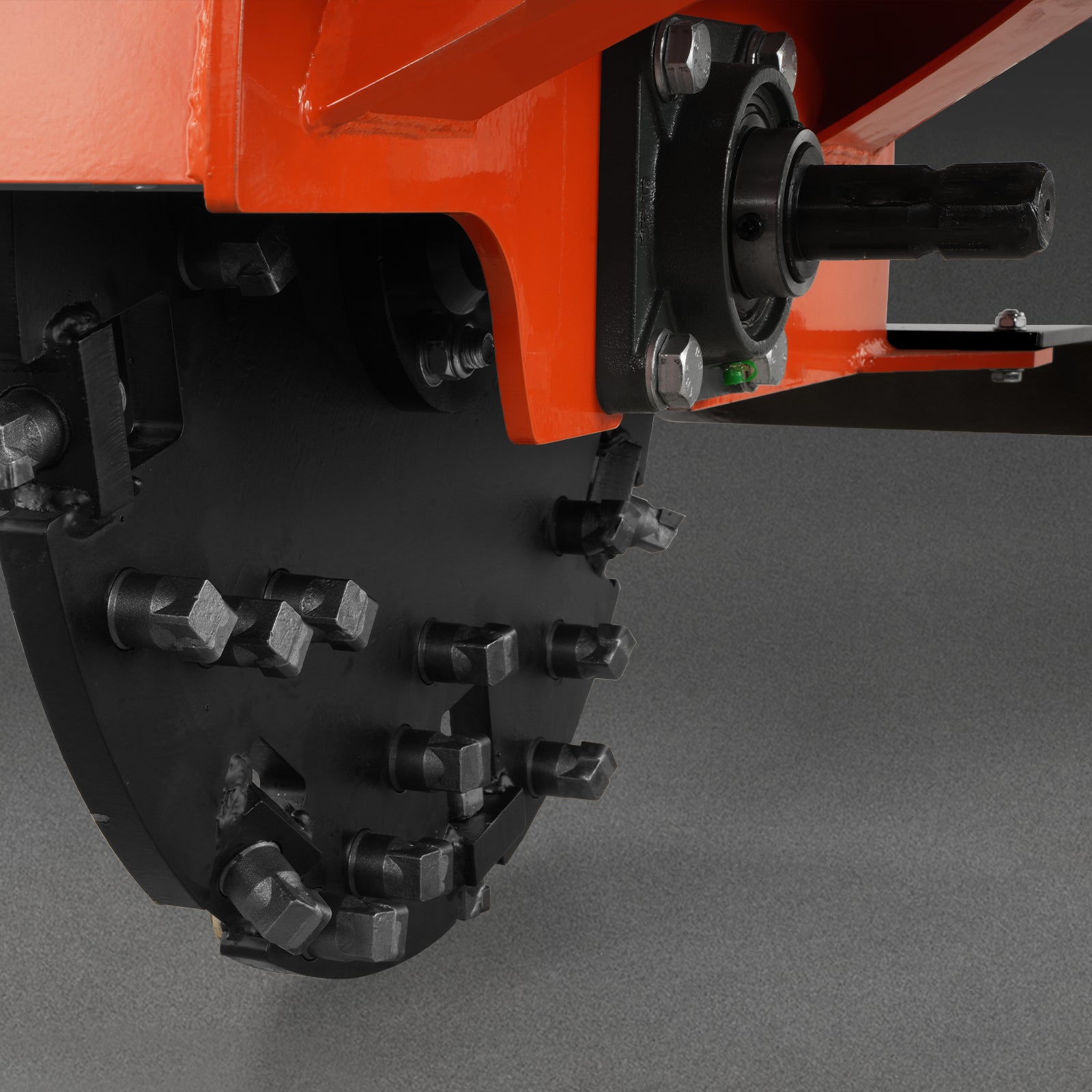 3-Point PTO Stump Grinder with 34 Carbide Teeth (PTO Shaft Included with Slip Clutch), for 15-45hp Tractor , SG24