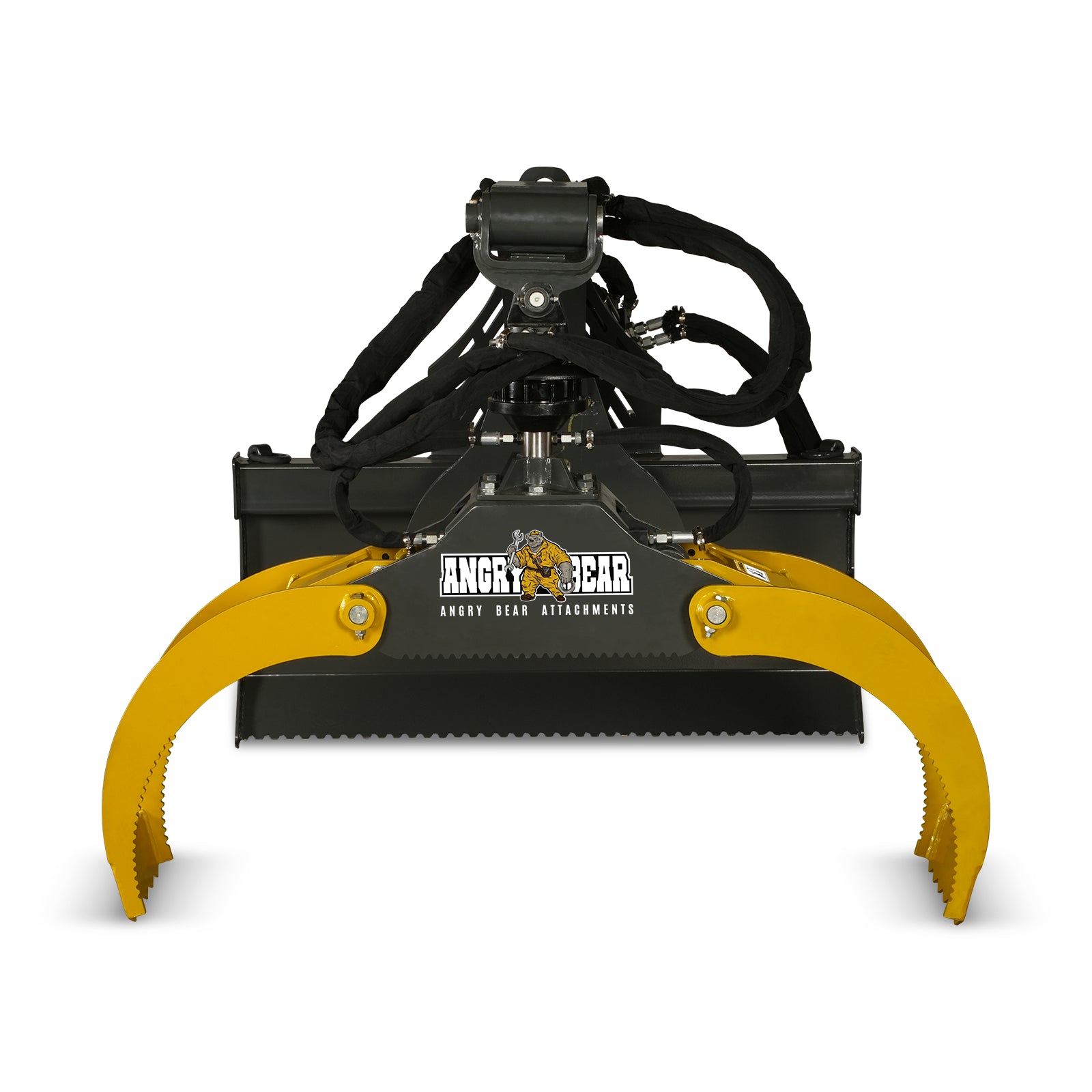 50" Skid Steer Rotary Log Grapple, 360° Rotation, 3000 Lbs Capacity