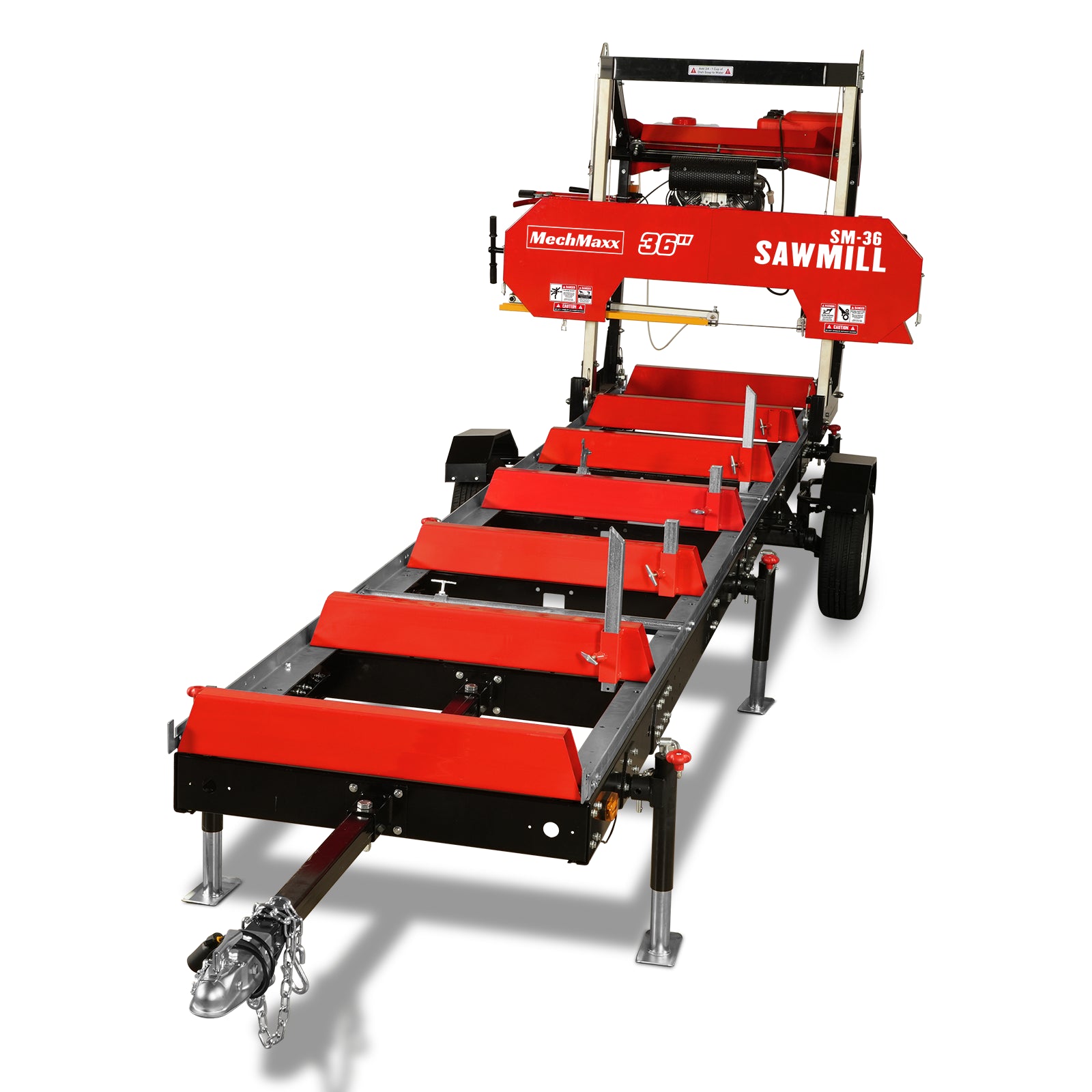 SM-36MAX Trailer Combo Kit (Trailer Hitch; Torsion Axle; Tire)