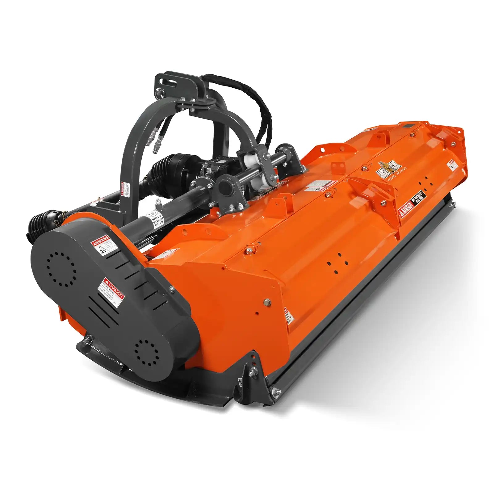 87" Heavy Duty PTO Flail Mower with Hydraulic Side Shift 3 Point 50-90 hp, KDK87H