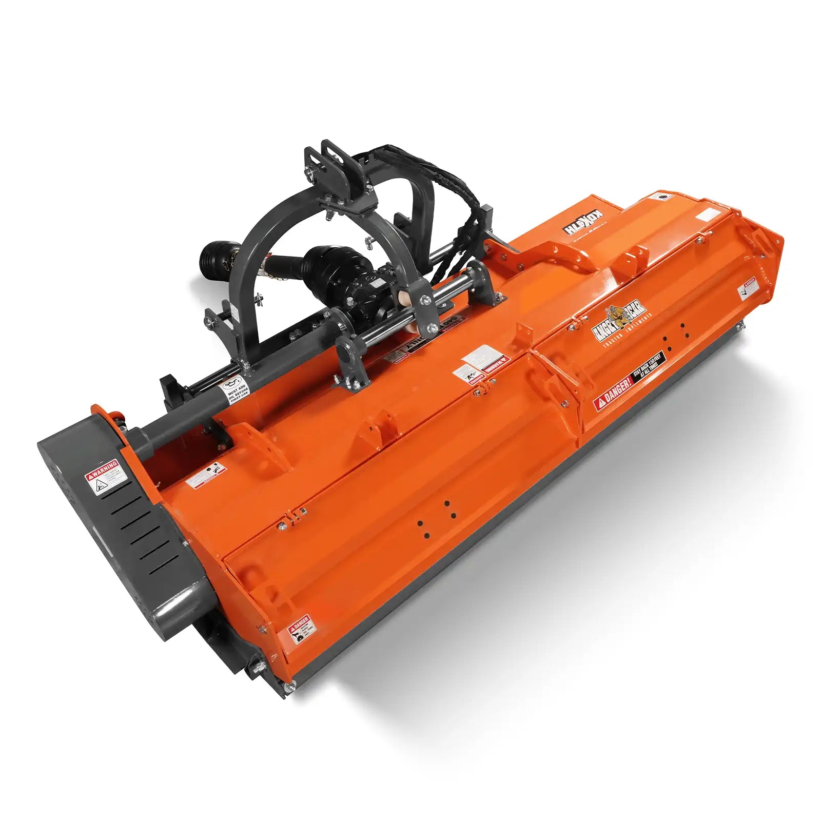 87" Heavy Duty PTO Flail Mower with Hydraulic Side Shift 3 Point 50-90 hp, KDK87H