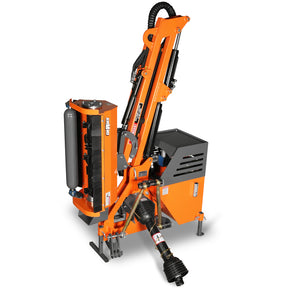 31.5" Remote control operation, Maximum Reach 11'2", 3-Point Boom Mower, Minimum 20hp, ERM80