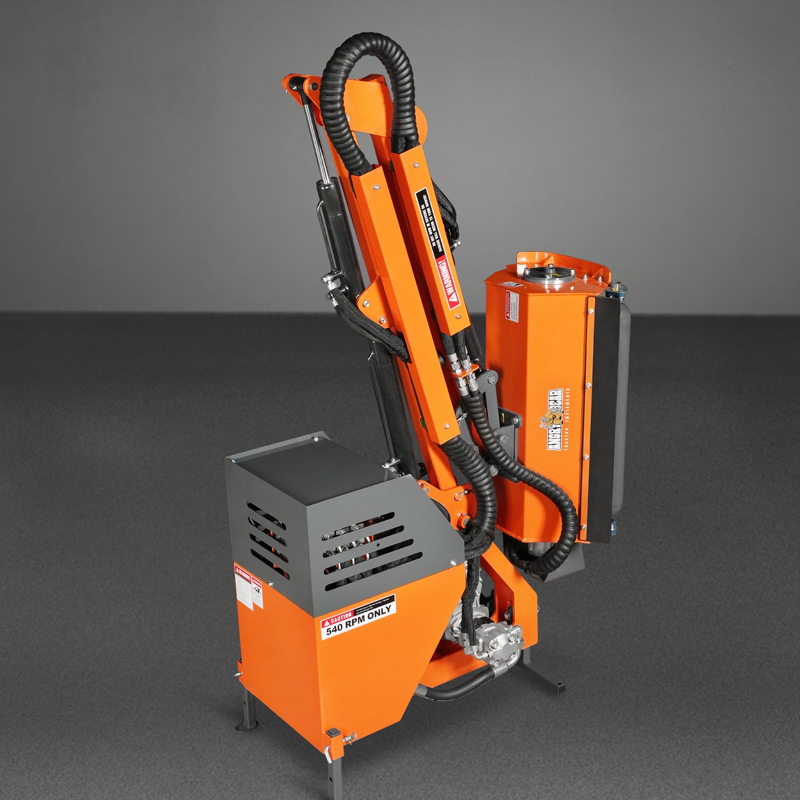 31.5" Remote control operation, Maximum Reach 11'2", 3-Point Boom Mower, Minimum 20hp, ERM80