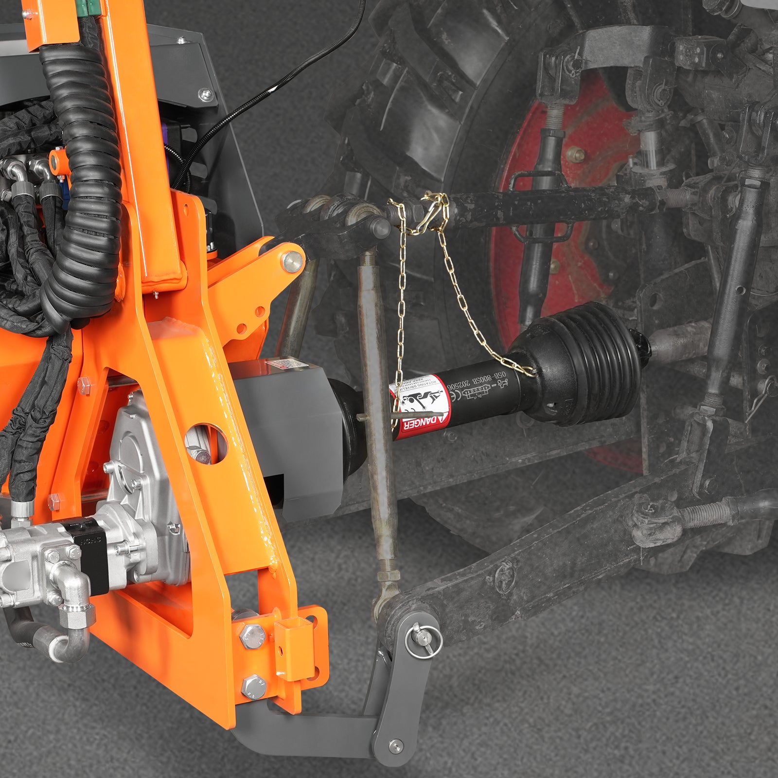 31.5" Remote control operation, Maximum Reach 11'2", 3-Point Boom Mower, Minimum 20hp, ERM80