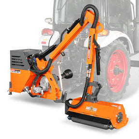 31.5" Remote control operation, Maximum Reach 11'2", 3-Point Boom Mower, Minimum 20hp, ERM80
