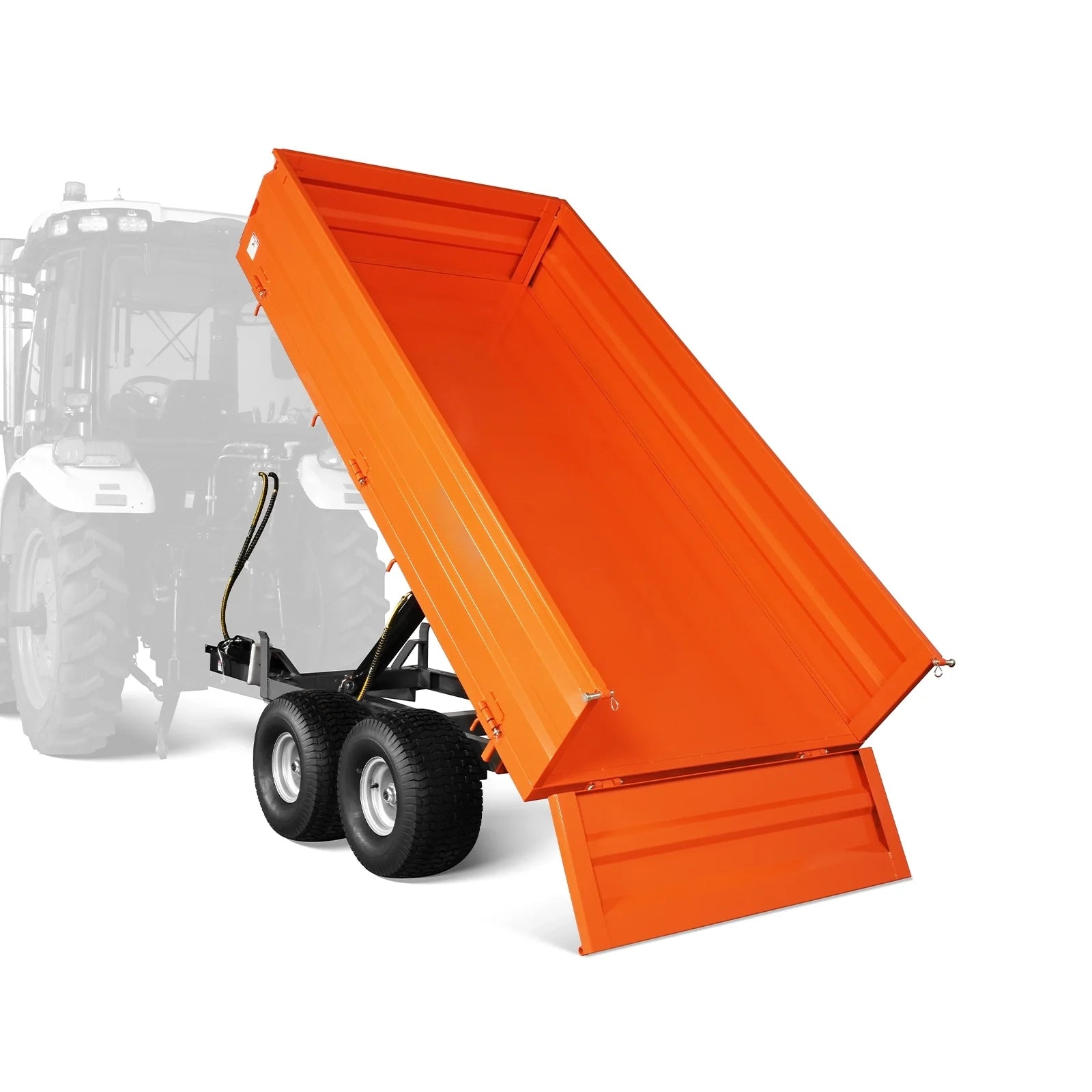 MechMaxx 2-Ton Capacity Heavy-Duty Dump Trailer,  DT4X8