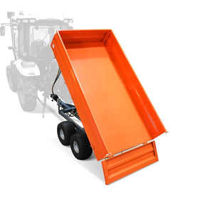 MechMaxx 2-Ton Capacity Heavy-Duty Dump Trailer,  DT4X8
